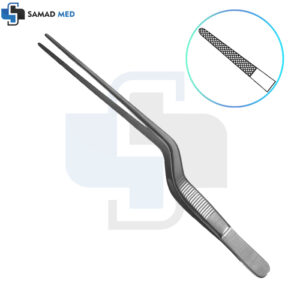 Bayonet Dressing Forceps 18cm