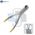 Wire Pin Cutter Curved 18cm TC