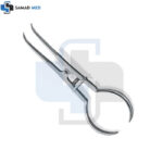 Rubberdam forceps