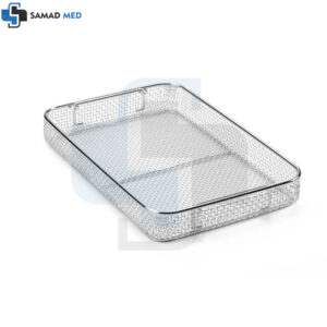 Wire mesh sterilization tray